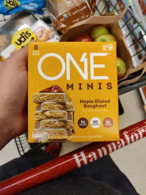 One Minis Maple Glazed Doughnut Flavored Protein Bar