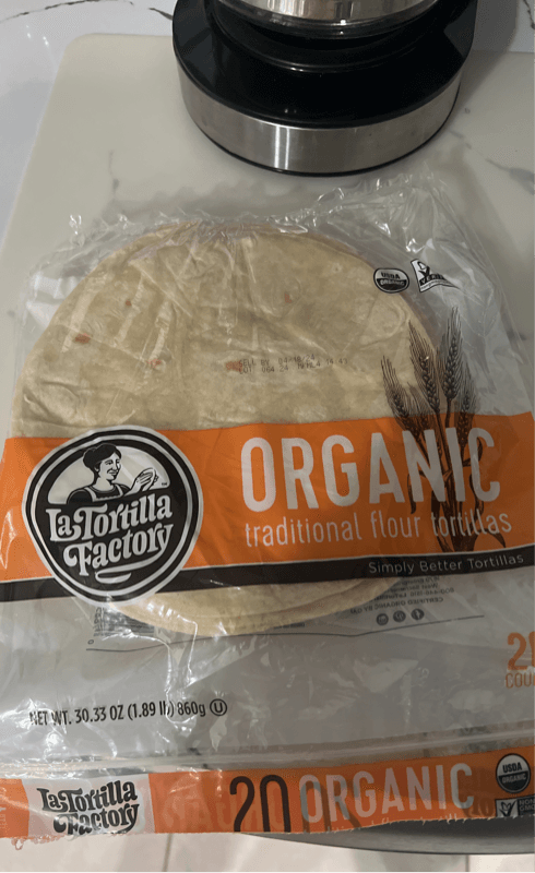 La Tortilla Factory Organic Traditional Flour Tortillas