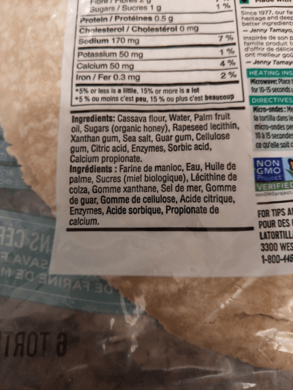 La Tortilla Factory Gluten-Free Tortillas