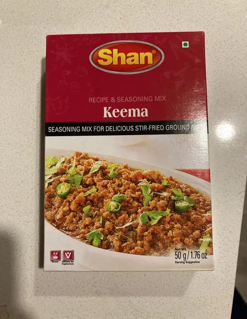 Shan Keema Recipe & Seasoning Mix