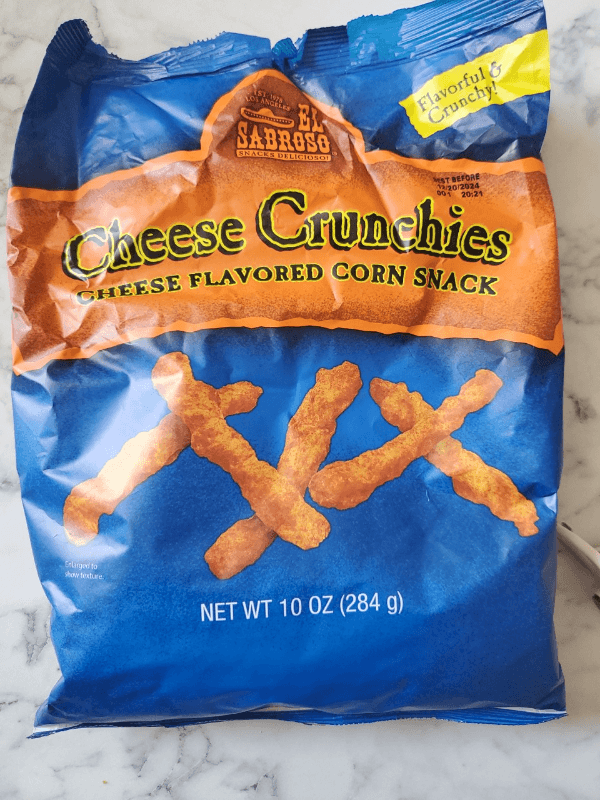 El Sabroso Cheese Crunchies Corn Snack