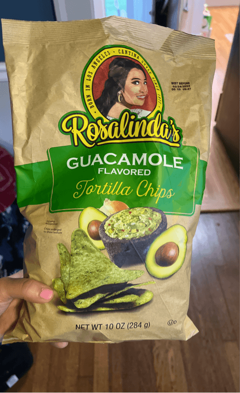 Rosalinda'S Guacamole Flavored Tortilla Chips