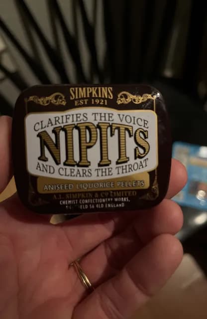 Simpkins Nipits Aniseed Liquorice Pellets