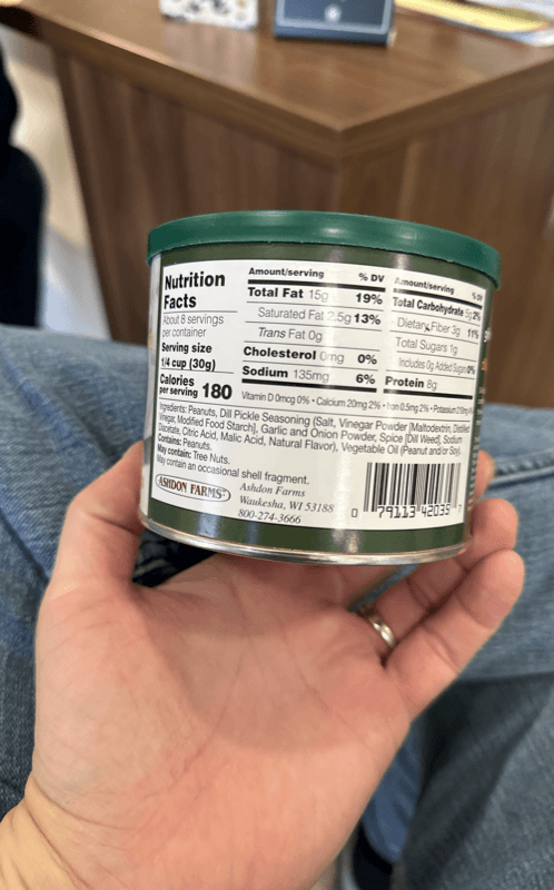 Girl Scouts Dill Pickle Flavored Peanuts