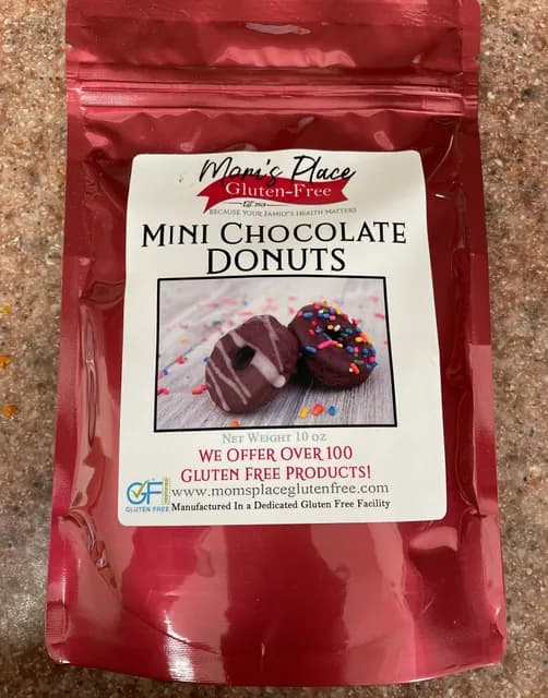 Mom'S Place Gluten-Free Mini Chocolate Donuts Mix