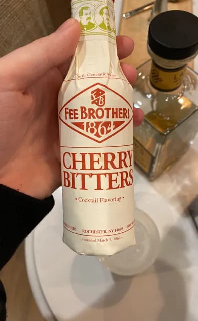 Fee Brothers 1864 Cherry Bitters Cocktail Flavoring
