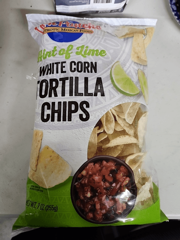 Don Pancho White Corn Tortilla Chips Hint Of Lime
