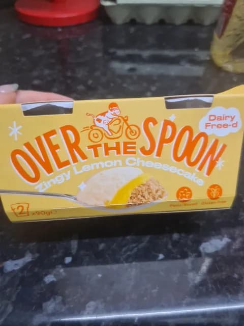 Over The Spoon Zingy Lemon Cheesecake