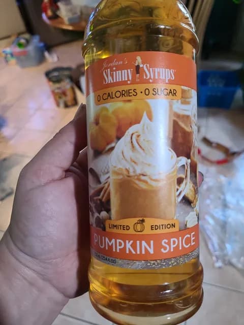 Jordan'S Skinny Syrups Limited Edition Pumpkin Spice