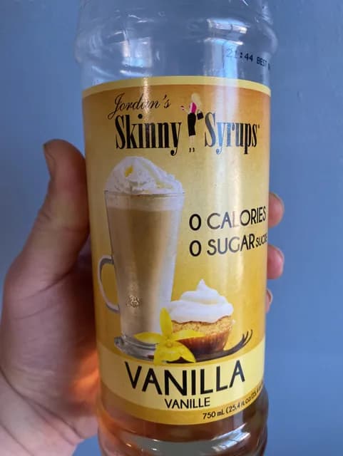 Jordan'S Skinny Syrups Vanilla
