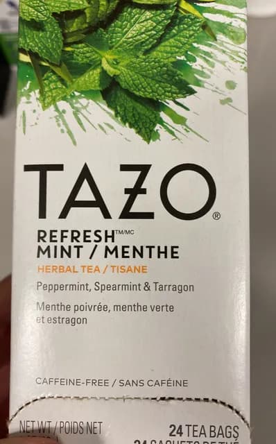 Tazo Refresh Mint Herbal Tea