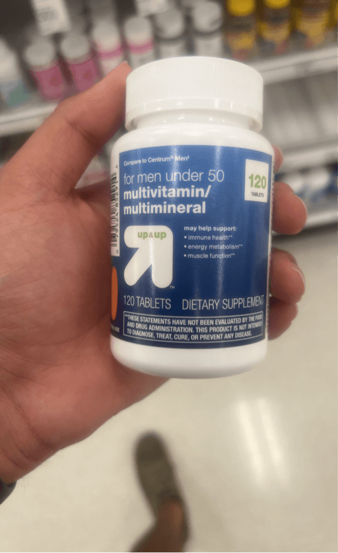 Up & Up For Mend Under 50 Multivitamin/Multimineral Dietary Supplement