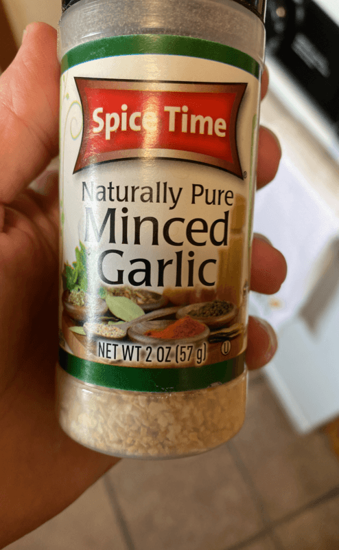 Spice Time Naturally Pure Minced Garlic