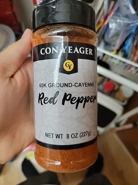 Con Yeager 60K Ground-Cayenne Red Pepper