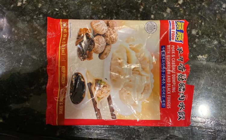 Prime Food Pork & Cabbage Dumpling With Mushroom And Black Fungus