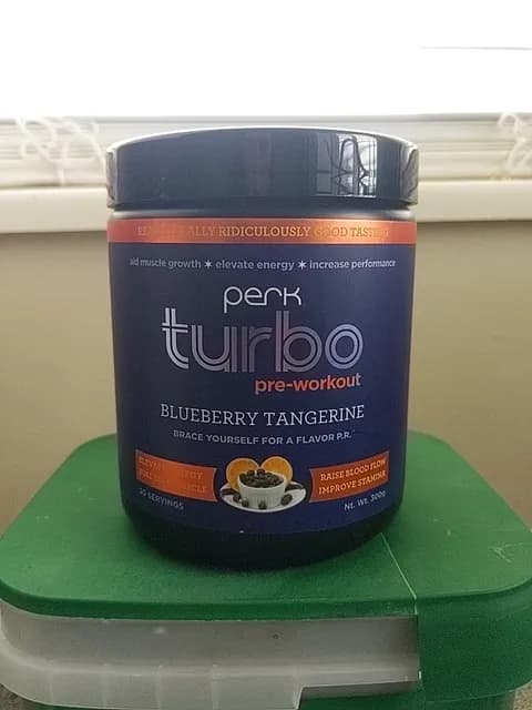 Perk Turbo Pre-Workout Blueberry Tangerine