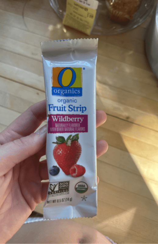 O Organics Organic Wildberry Fruit Strip