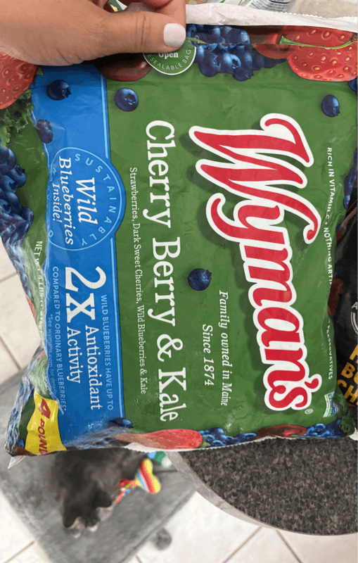 Wyman'S Cherry Berry & Kale 4 Lbs