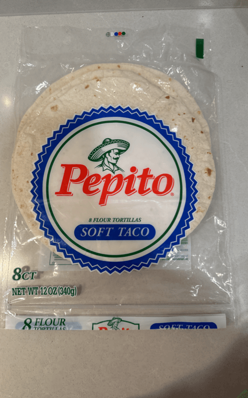 Pepito Soft Taco Flour Tortillas