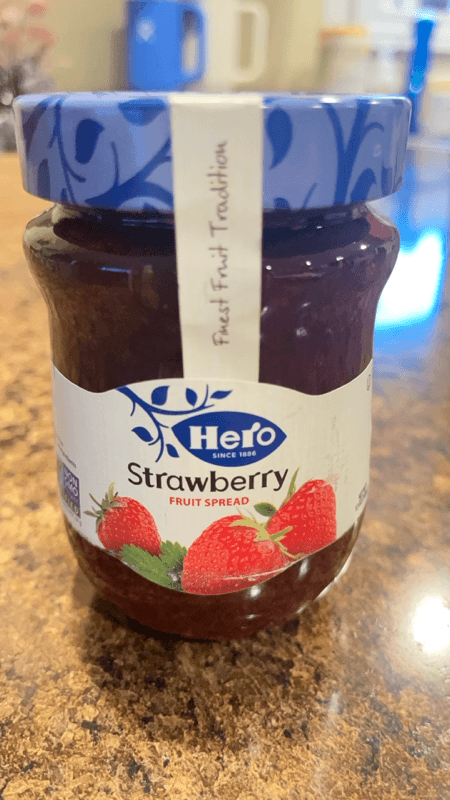 Hero Strawberry Fruit Spread