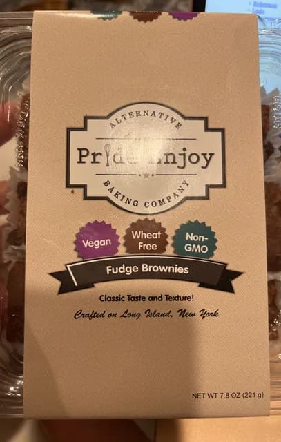 Pride Enjoy Fudge Brownies