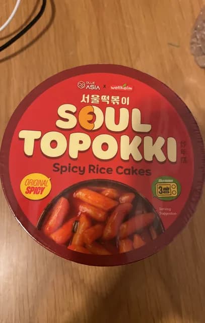 Olle Asia X Wellheim Seoul Topokki Spicy Rice Cakes