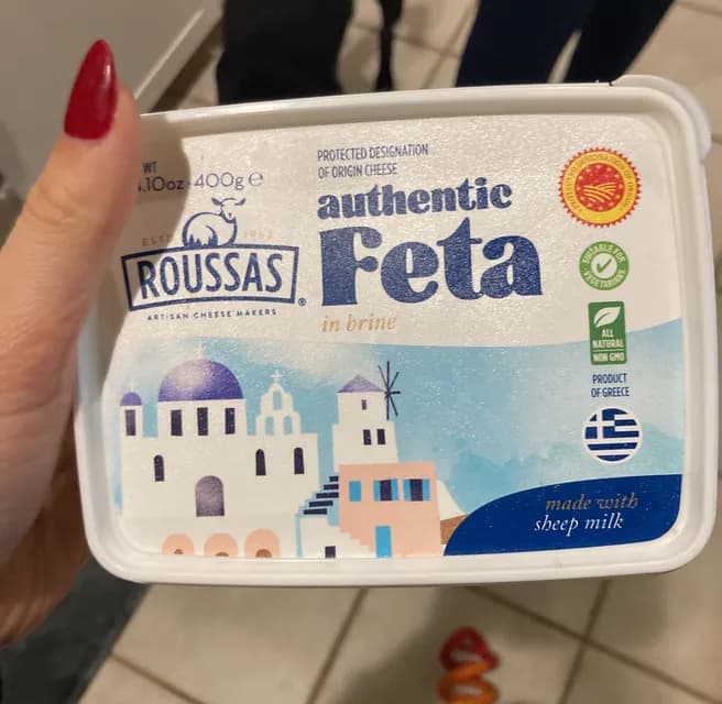 Roussas Authentic Feta In Brine