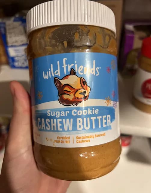 Wild Friends Sugar Cookie Cashew Butter