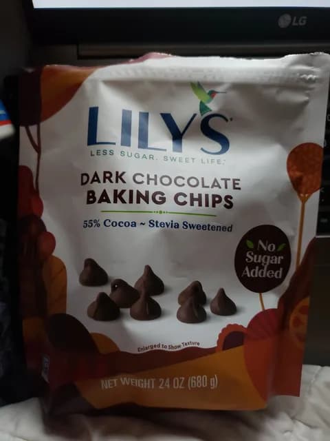 Lily'S Dark Chocolate Baking Chips