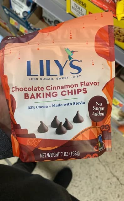 Lily'S Chocolate Cinnamon Flavor Baking Chips