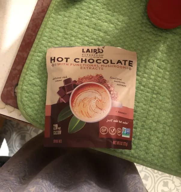 Laird Superfood Hot Chocolate With Functional Mushroom Extracts