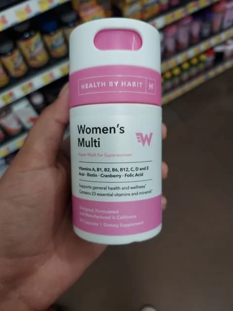 Health By Habit Women'S Multi 60 Capsules
