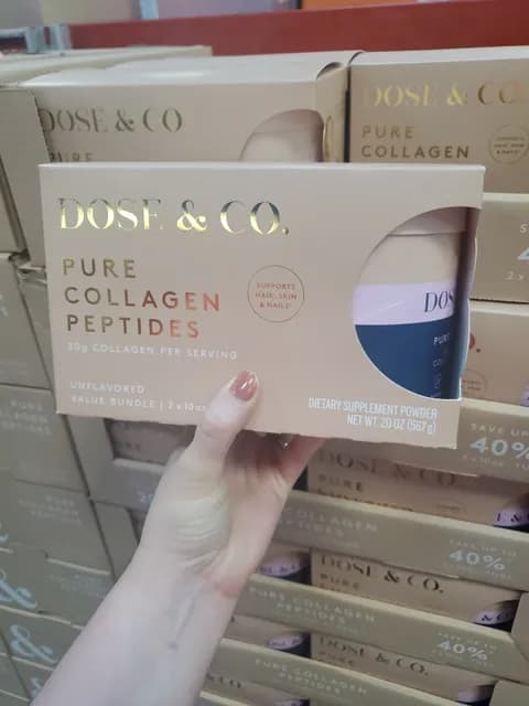 Dose & Co. Pure Collagen Peptides Unflavored Value Bundle