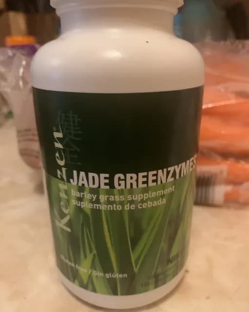 Nikken Kenzen Jade Greenzymes Barley Grass Supplement