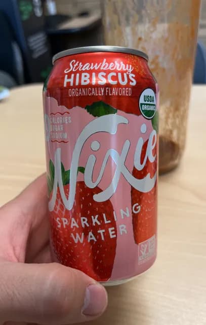Nixie Strawberry Hibiscus Sparkling Water