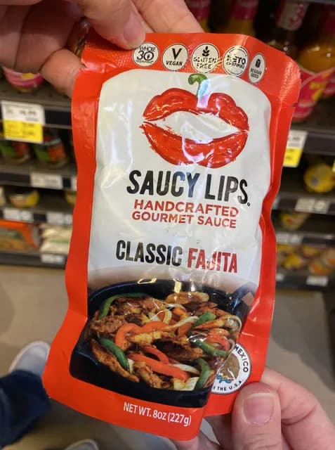 Saucy Lips Classic Fajita Handcrafted Gourmet Sauce