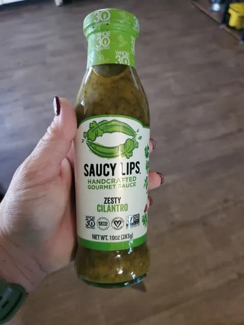 Saucy Lips Handcrafted Gourmet Sauce Zesty Cilantro