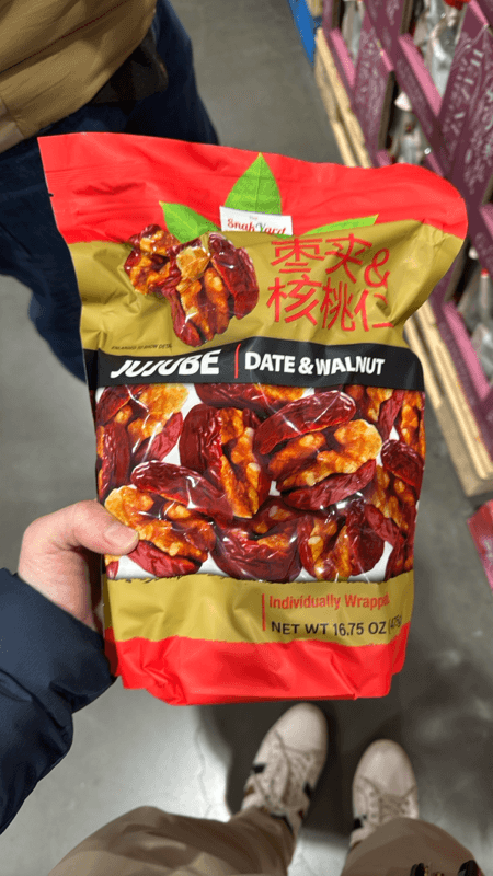 The Snak Yard Jujube Date & Walnut