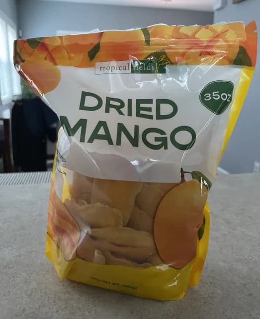 Is it Black Pepper Free? Tropical Fields Dried Mango