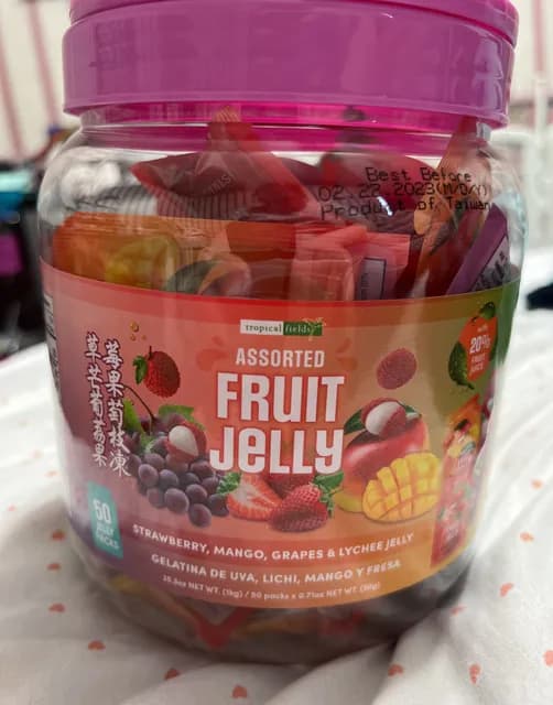 Tropical Fields Assorted Fruit Jelly
