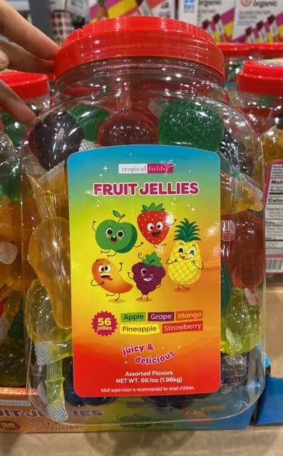 Tropical Fields Fruit Jellies Juicy & Delicious Assorted Flavors