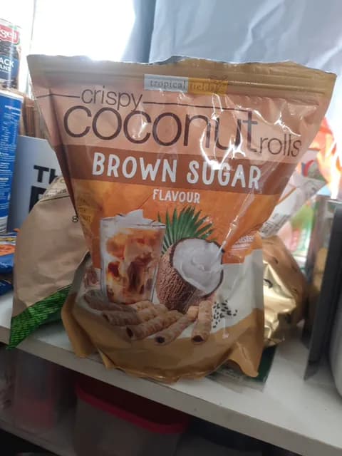 Tropical Fields Brown Sugar Crispy Coconut Rolls