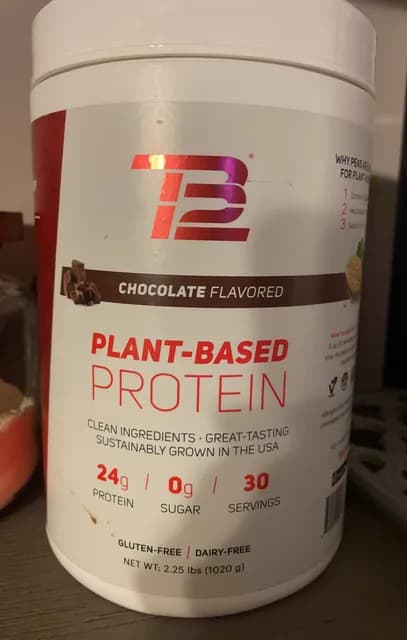 Tb12 Plant-Based Protein Chocolate Flavored