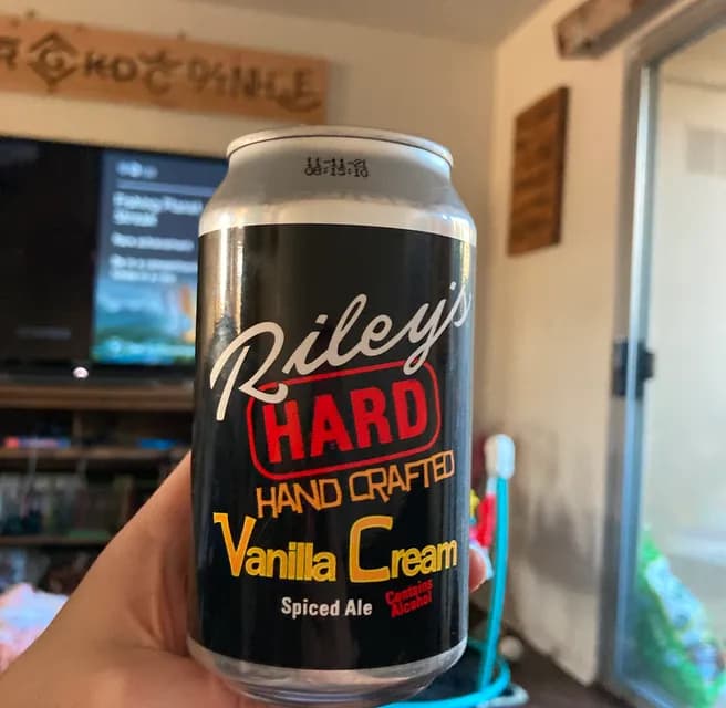 Riley'S Hard Hand Crafted Vanilla Cream Spiced Ale