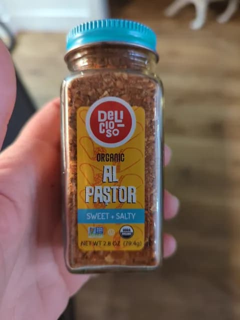 Delicioso Organic Al Pastor Sweet + Salty