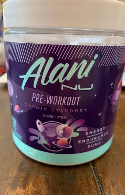 Alani Nu Pre-Workout Cosmic Stardust