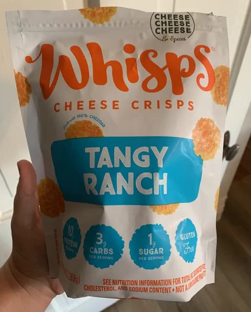 Whisps Cheese Crisps Tangy Ranch