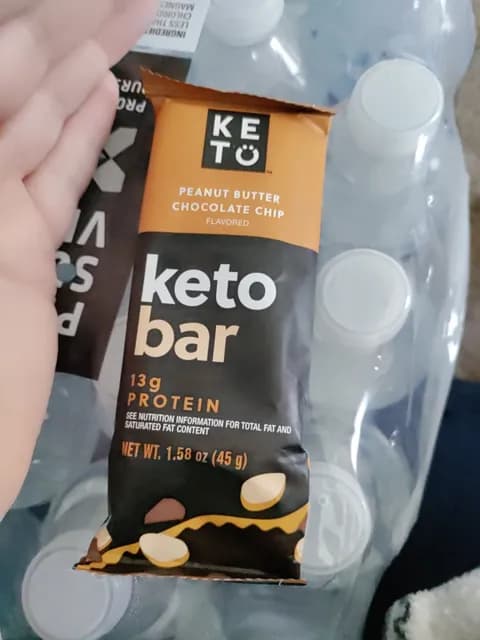 Perfect Keto Peanut Butter Chocolate Chip Flavored Keto Bar