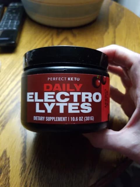 Perfect Keto Daily Electrolytes Black Cherry