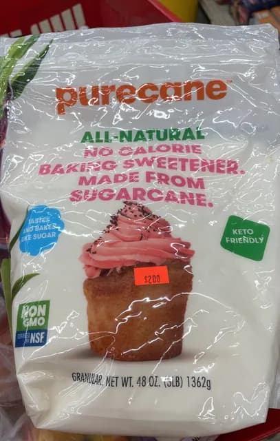 Purecane All Natural No Calorie Baking Sweetener